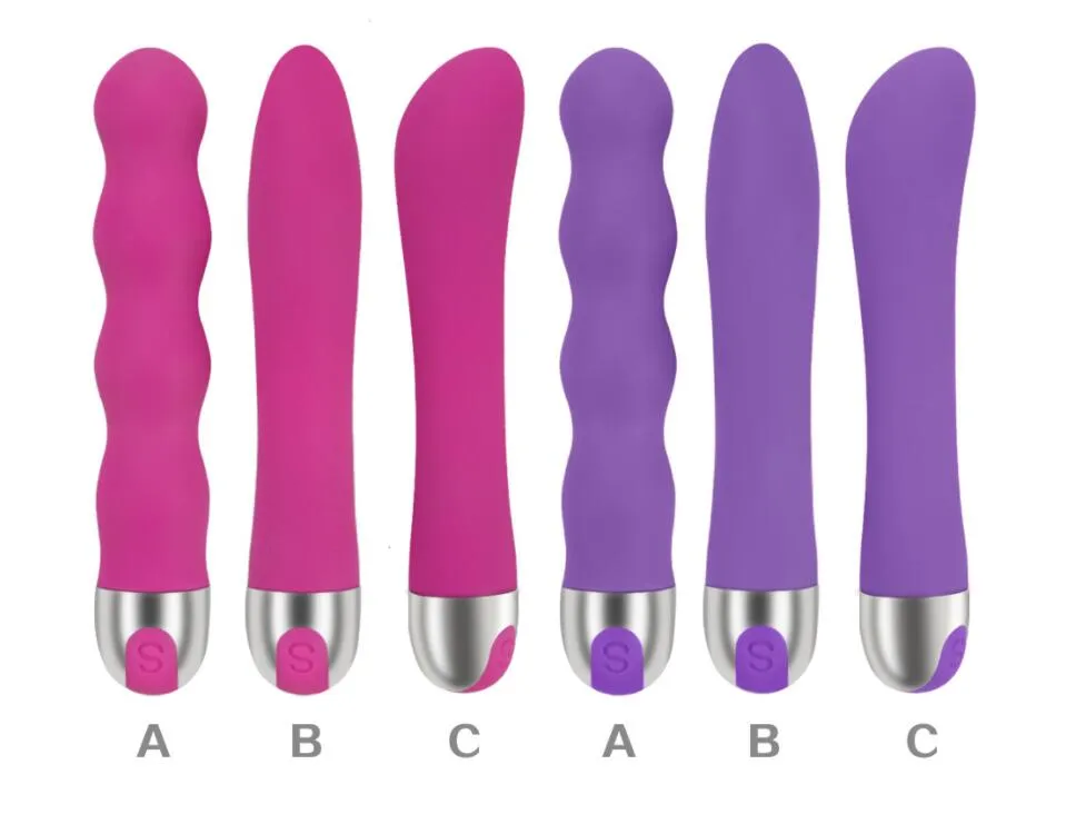 Bacchetta magica ricaricabile del vibratore AV del dildo per le donne Massaggiatore dello stimolatore del clitoride 10 giocattoli sessuali vibranti di frequenza