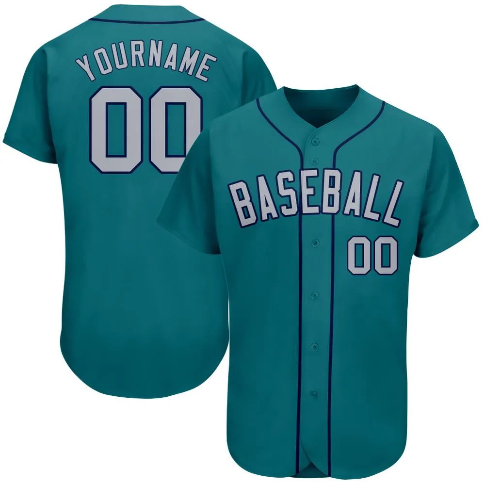 Custom Green Baseball Jersey 101