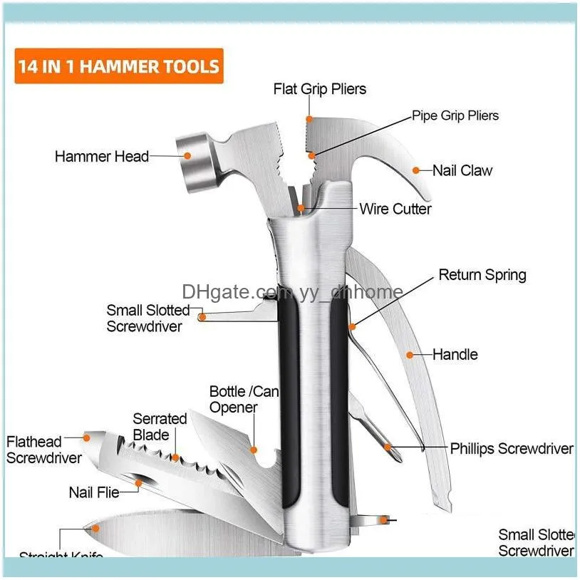 Tools Small Hammer Multitool Dad Presents Gifts Woodworking Handle Mini Claw Hammer Watch Repair Professional Hand Tool d21