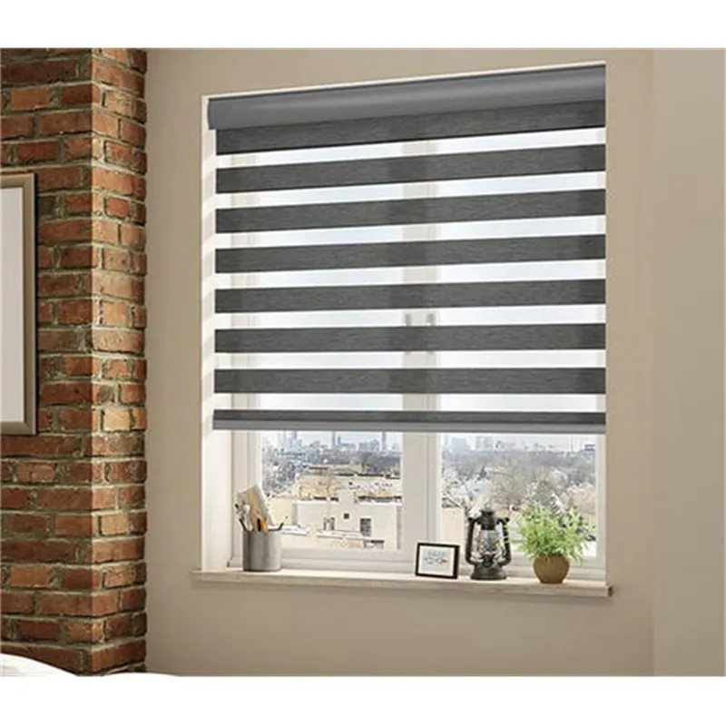 canada and America market double layer zebra blind 210722