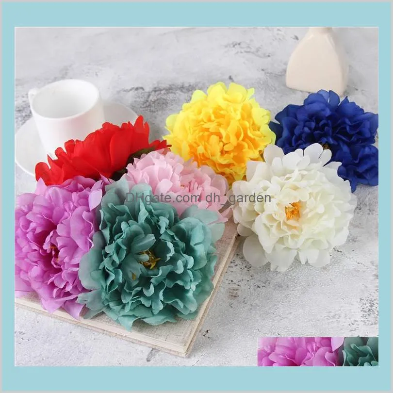 New Artificial Flowers Silk Peony Flower