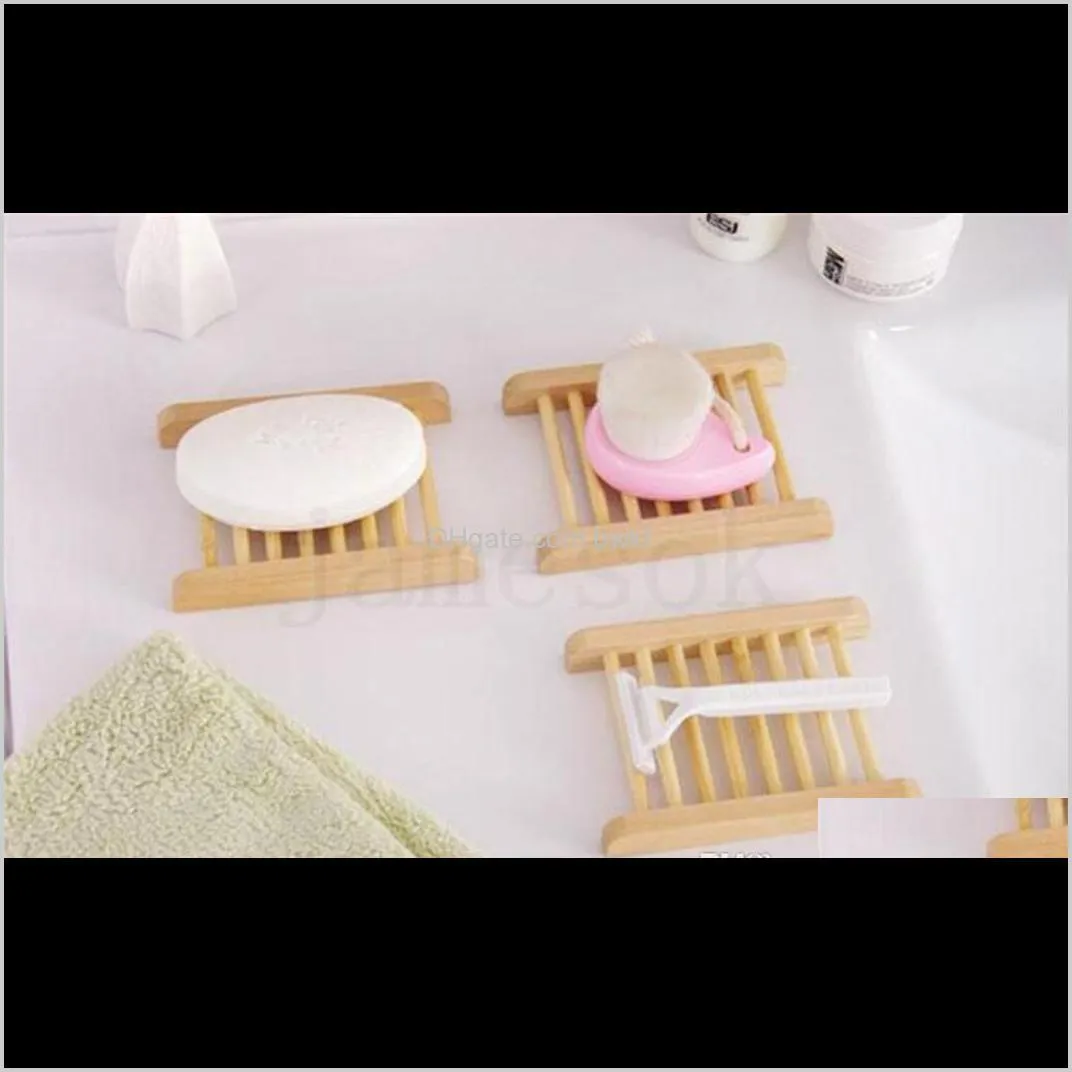natural wood soap tray holder dish storage bath shower plate home bathroom wash box container for bath shower plate bathroom dc693