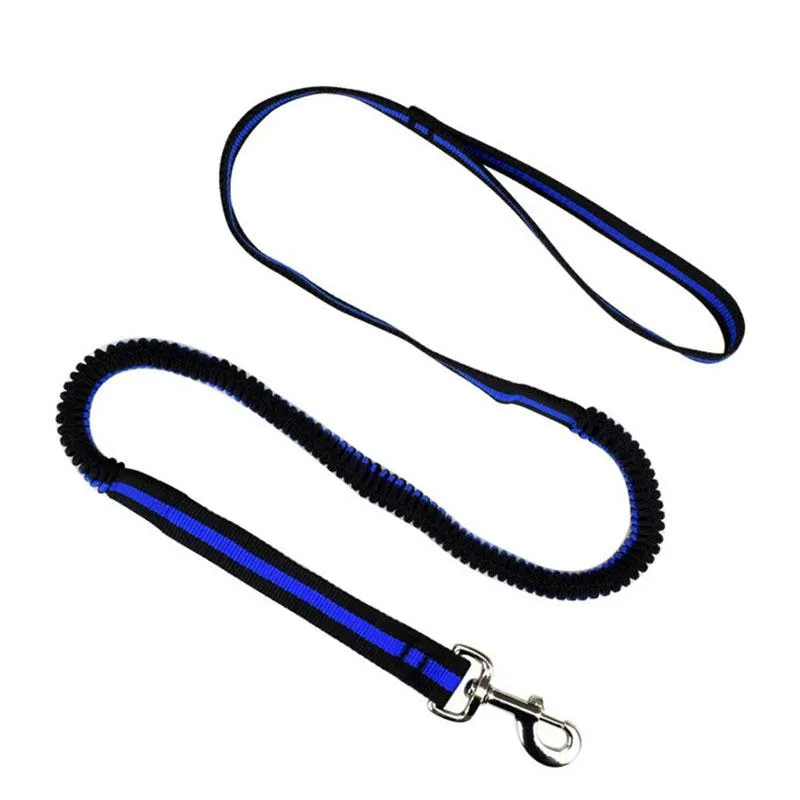 Obroże dla psów Smycze Nylon Elastyczność Elastyczność Smycz Chowany Anti Dash Pull Lead dla psów Cats Pet Supplies