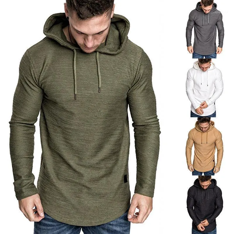 Men's Hoodies & Sweatshirts 2021 Autumn/winter Fashion Stitching Casual Jacket European Size Hooded Men Sport Hoodie