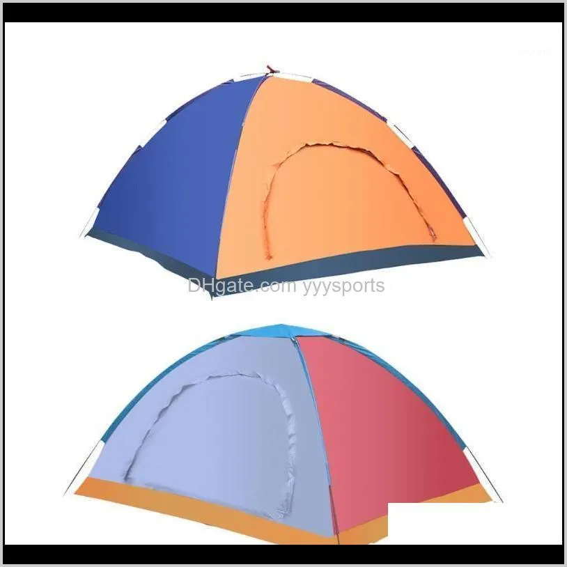 Tält och skydd för 25 personer mångfärgad pyramid vikning tält camping hållbar sängkläder vandring utomhus resa jakt hängande säng 1 g 0pcu5