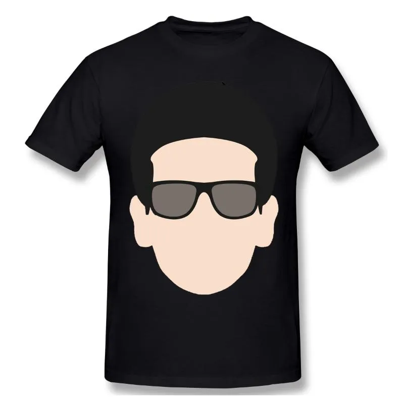 Herren T-Shirts Man Roy And Orbison Head Illustrationby JPRT T17 Case Everyday Casual Graphic T-Shirt