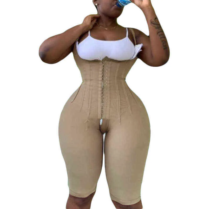 Colombian Womens Body Shaper Plus Size Corset Bodysuit With 6 Steel  Support, Thin Straps, And Compression Garment Mujer Fajas Shapewear 220125  From Jia0007, $31.44