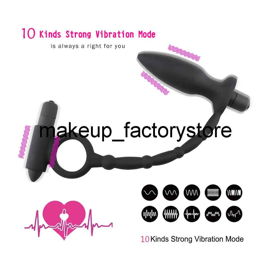 Massage Massage Butt Plug Bullet Vibrador Anal Vibrators For Women Sex Toys Adults toy Male Prostate Massager Buttplug Erotic Toy