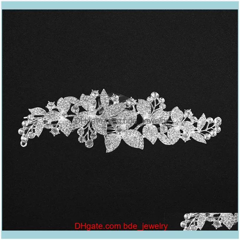 Hair Clips & Barrettes K3ND Vintage Bridal Hairpin For Wedding Crystal Pieces Bridesmaids Gifts