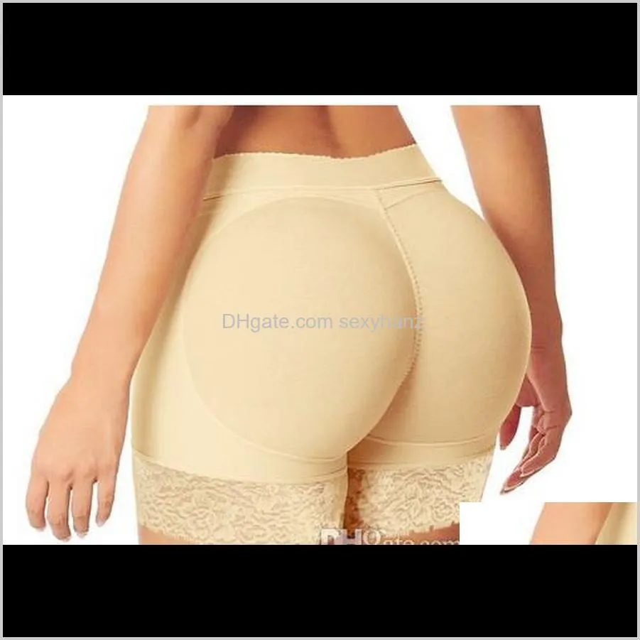 Womens Apparel Drop Delivery 2021 Women Abundant Buttocks Sexy Panties Knickers Buttock Backside Bum Padded Butt Lifters Enhancer Hip Up Boxe