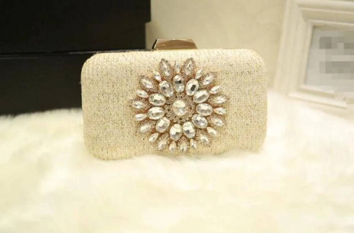 2022 New Fashion Busta con paillettes Frizione Borse da sera da donna Pochette Borsa da sposa in oro Borsa da banchetto femminile 05