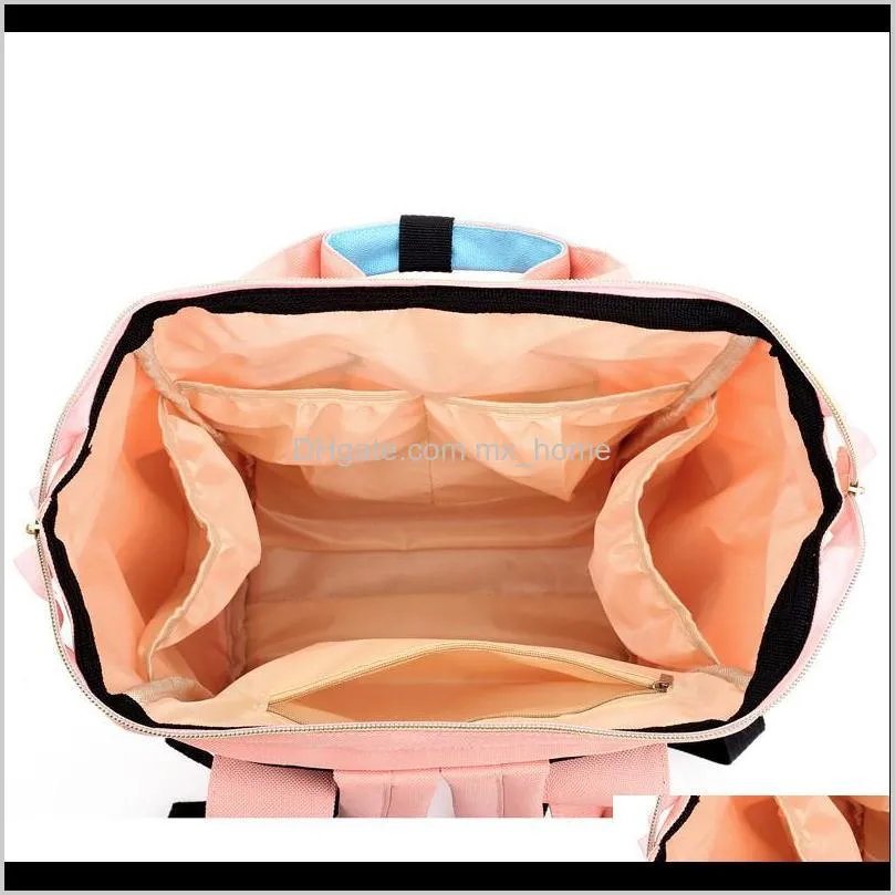 new waterproof diaper bag for mommy maternity nappy backpack baby stroller organizer nursing changing fashion mother women bag