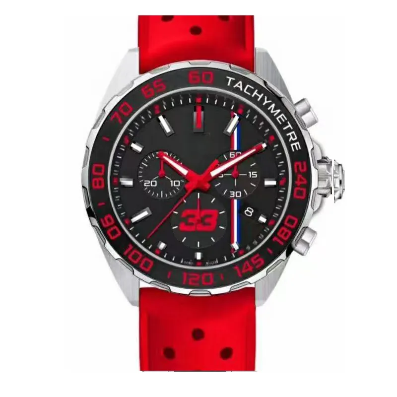 Top Brand Luxury F1 Race Clock 2022 Stainless Steel Quartz Awin