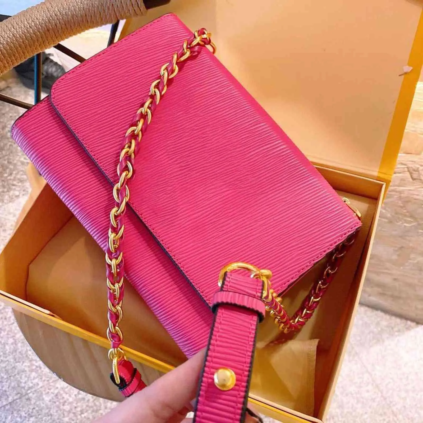 brand luxury women handbag classic European and American fashion storm striate pure color joker small bread one shoulder bags