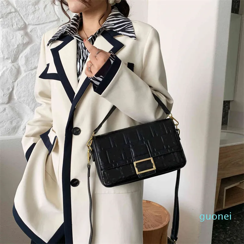 Designer Fashion Womens Shoulder Bag Casual Cell Phone Handbag Black Shopping Crossbody Bags 6625