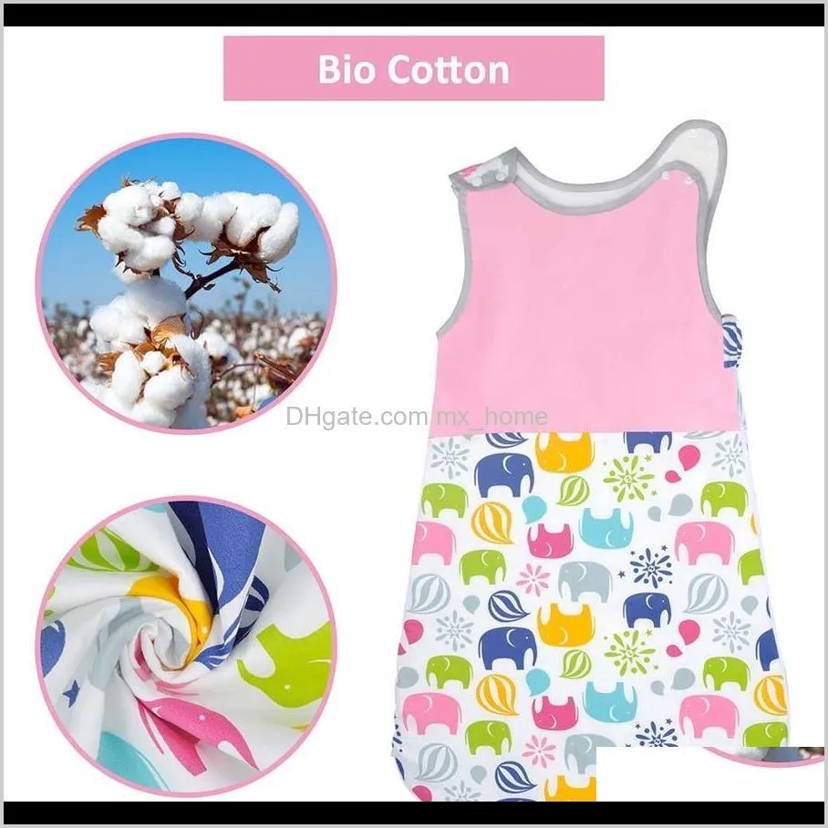 100% cotton newborn cocoon envelope children`s winter ultralight sleeping bag for kids baby 201105