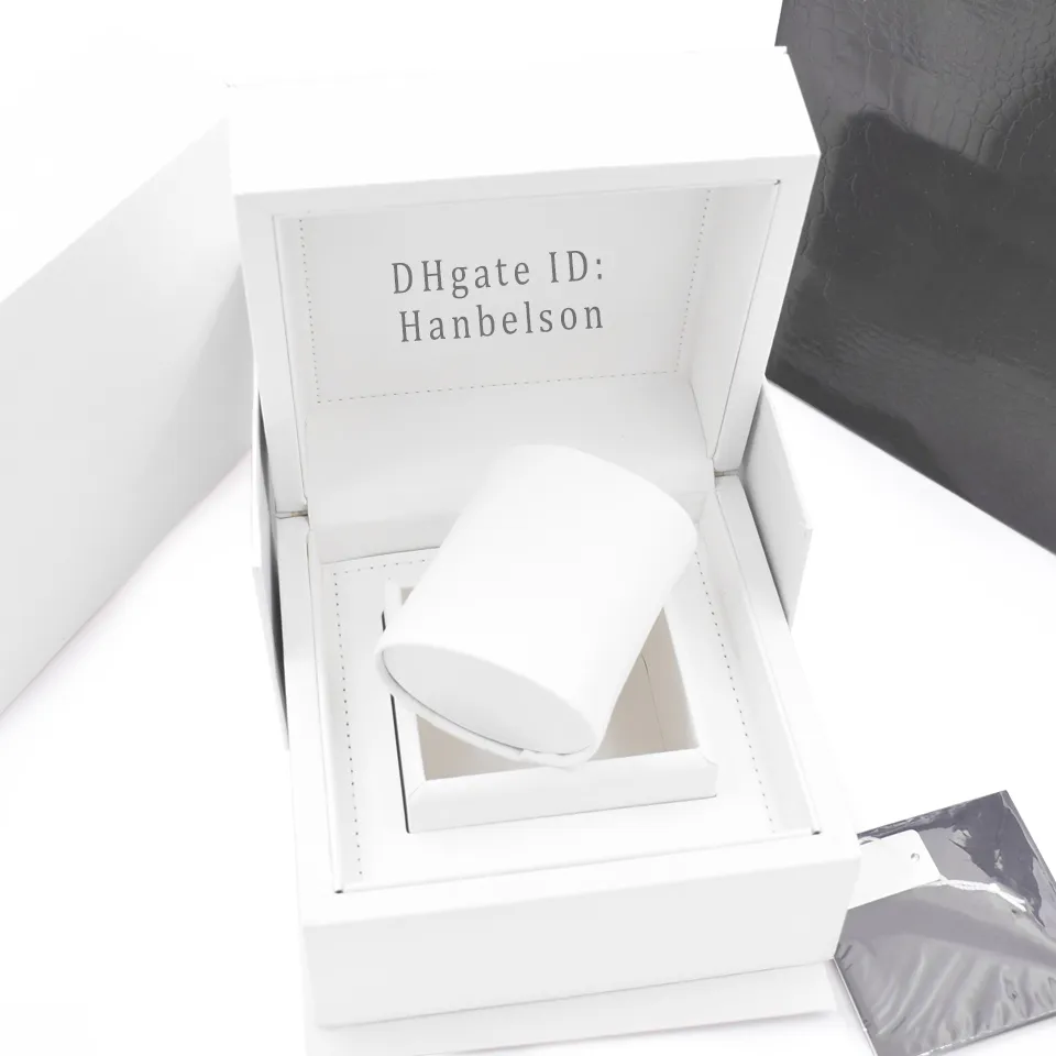 Best-seller de luxe blanc hommes boîtes de montre Collection sac cadeau femmes montres boîte hommes montre-bracelet boîte