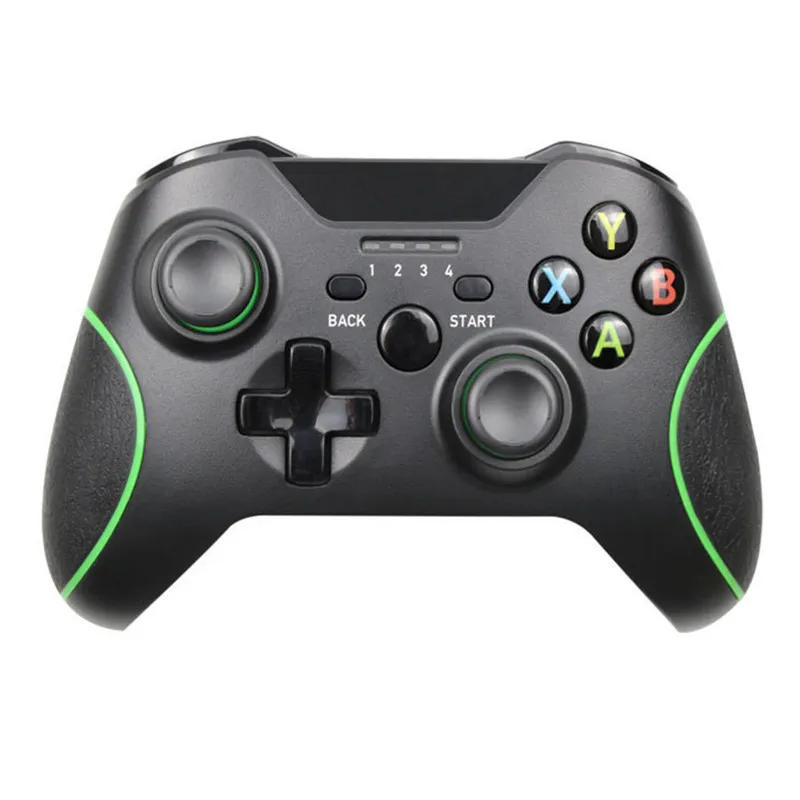 Draadloze controller gamepad precieze duim joystick gamepads game controllers voor xbox one / ps3 / pc met doos