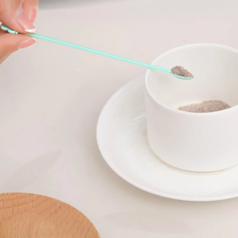 Candy Color Coffee Candy Stirrer Bar Spoons Milk Fruit Small Stir Long