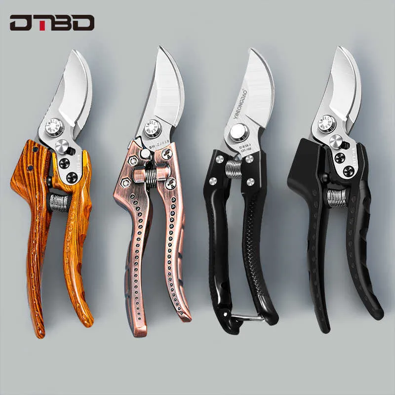 DTBD SK5 Садовый Обрезка ножницы Триммеры Дерево Секреры Рука Pruner Clippers Garden Ножницы Easy Pruners Садовые инструменты 210719