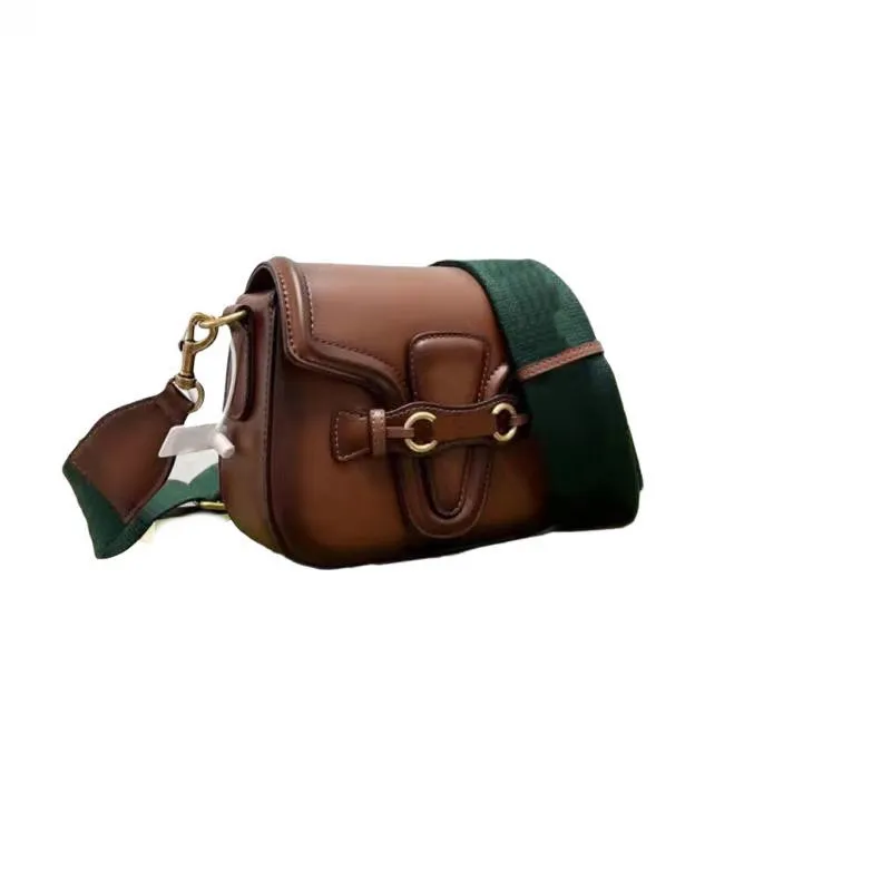 Ruitertassen art makes sense (AMS) Leather Bag 2 Compartments - Asymmetric  pockets -Natural