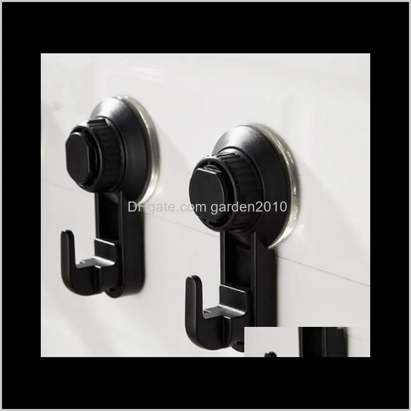 2pcs vacuum holder bathroom wall heavy load strong waterproof reusable towel kitchen powerful suction cup hooks hanging tool & rails