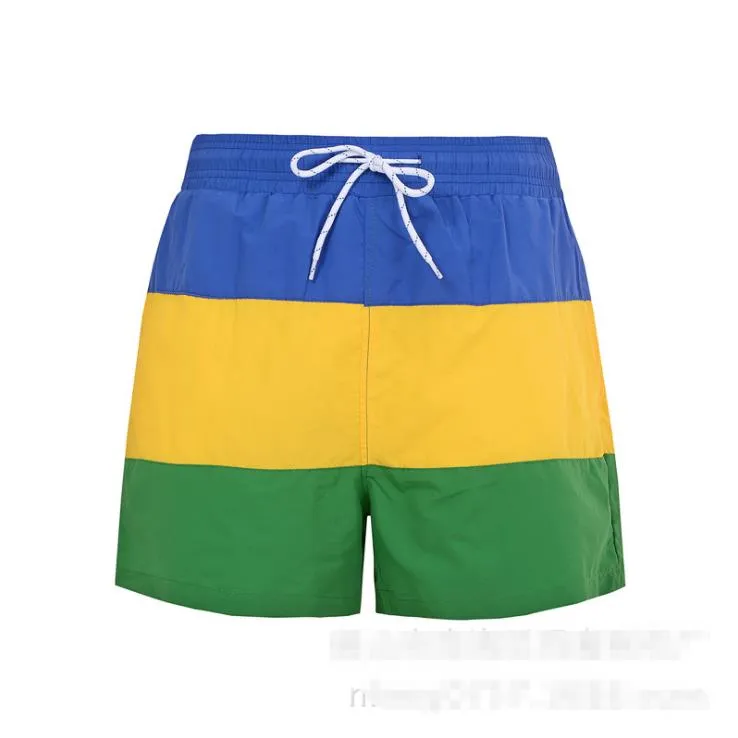 Fashion-Whole broderibräda Mens Beach Shorts Pants Högkvalitativ badkläder Bermuda Man Letter Surf Life Men Swim252e