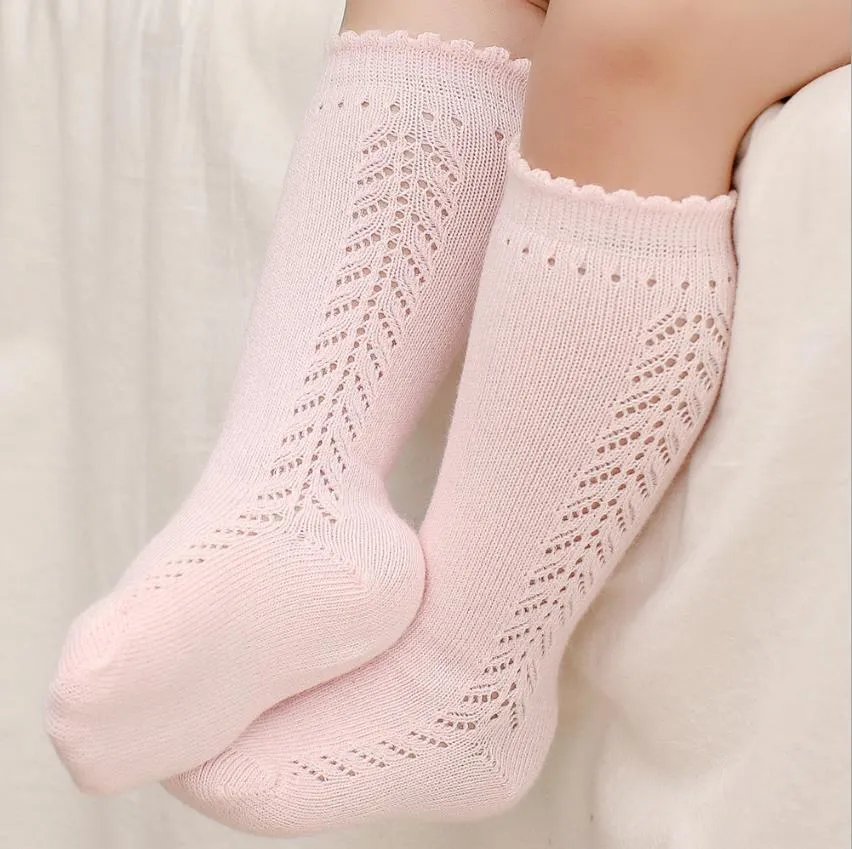 Chaussettes en Maille Respirante pour Enfant Garçon et Fille de 3