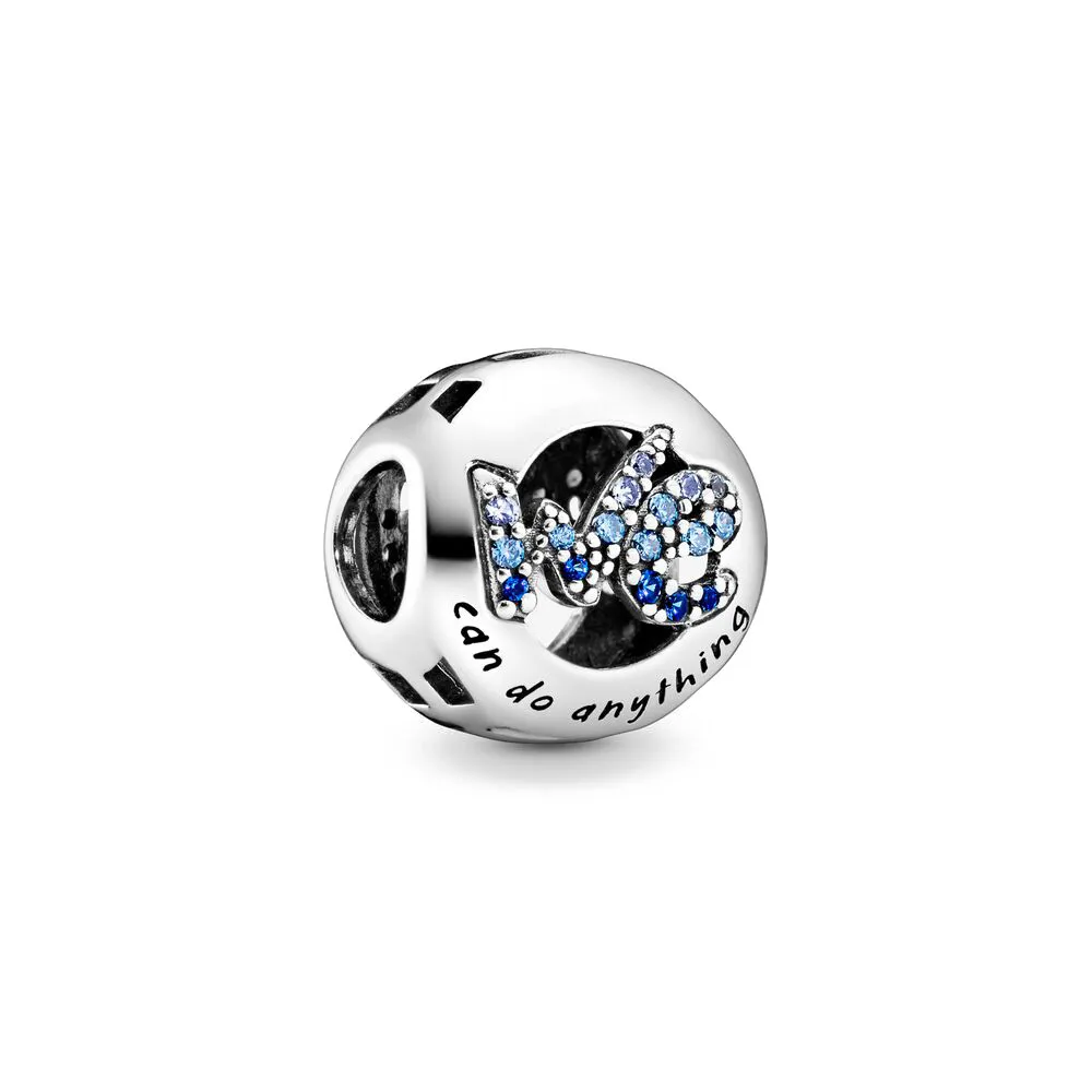 Tout nouveau créateur haut de gamme de mode bleu doux nuit étoile perle 925 argent classique bracelet de perles adapté aux cadeaux de bijoux pour femmes Pandoras, cadeaux d'anniversaire