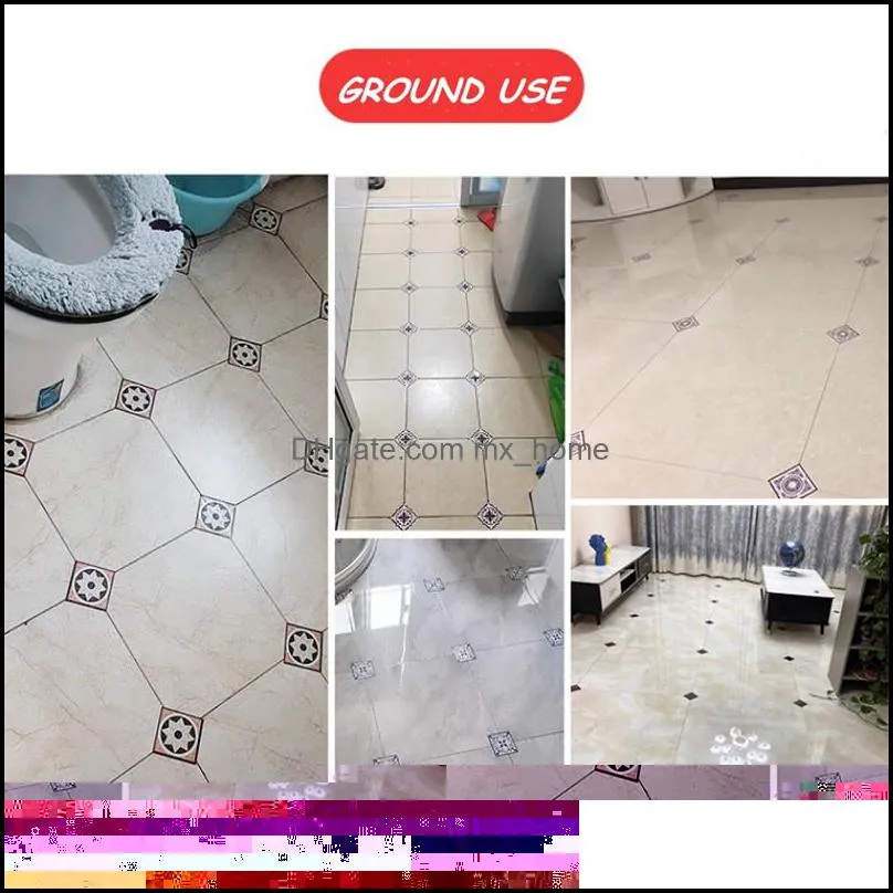 factory wholesale new 1111cm ceramic tile decoration stickers waterproof and wearresistant seam floor stickers selfadhesive