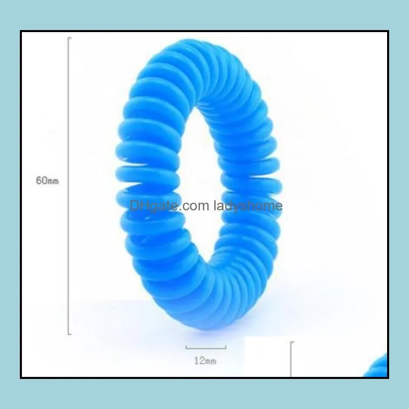 Mosquito Repellent Spring Bracelets Anti Mosquito Pure Natural Baby Wristband Hand Ring HWB7886