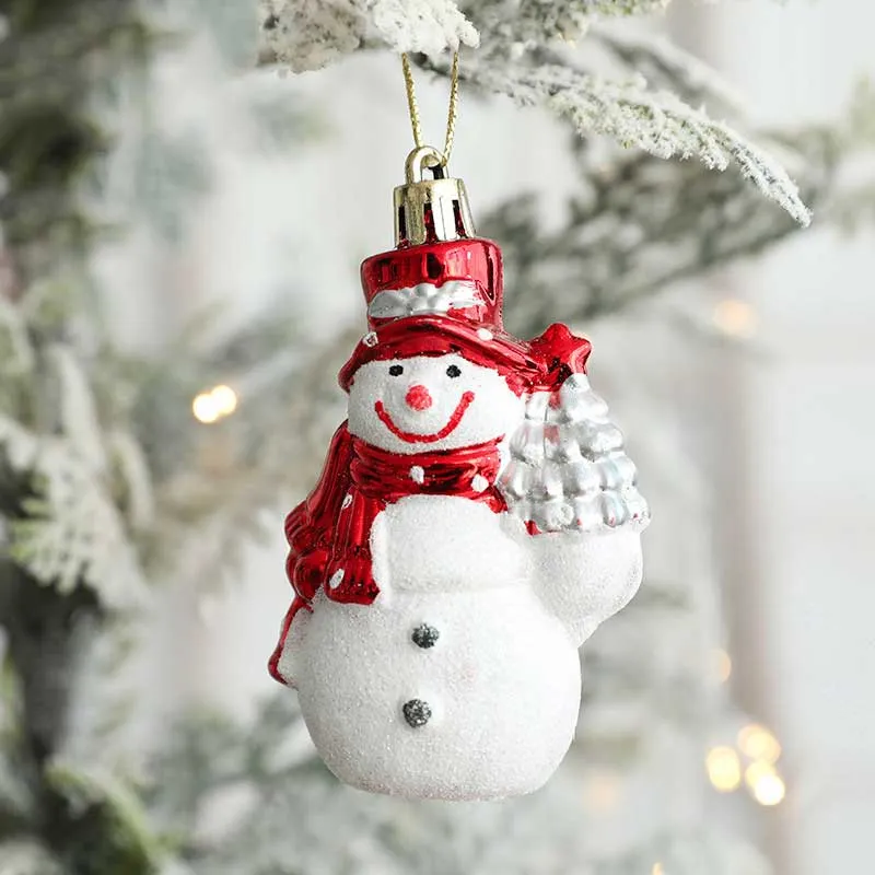 New Christmas Tree Pendant Decoration Doll Festival Decorations for Home Party Decor Xmas Kids Gift