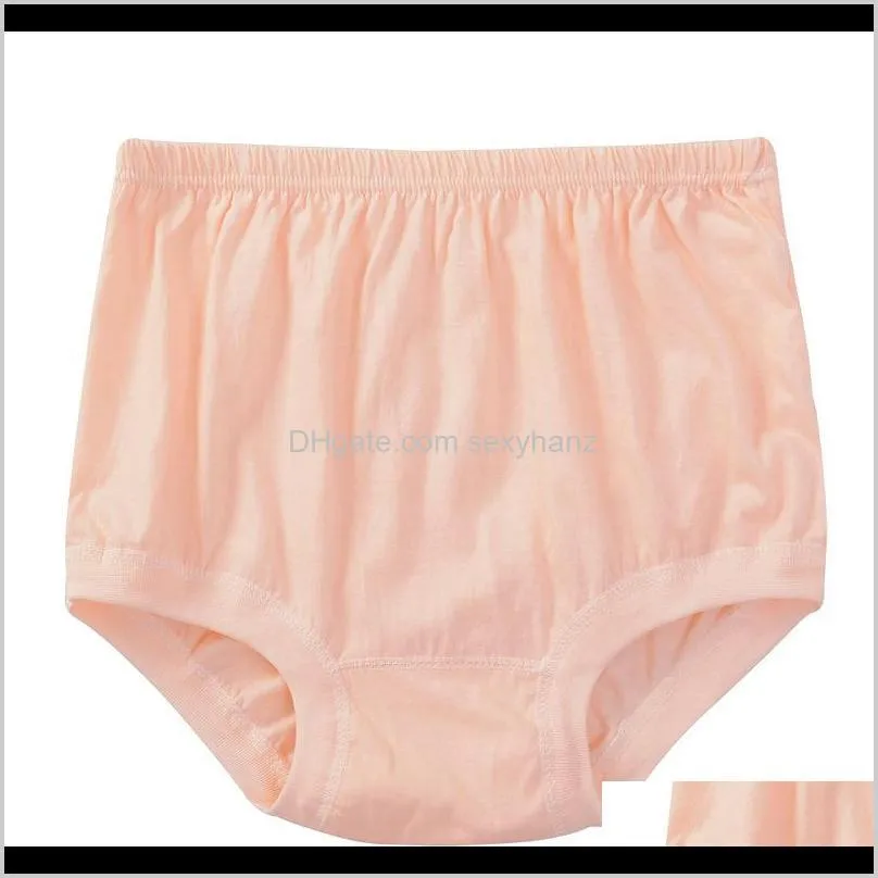 kj169 women`s underwear cotton panties female high waist big size briefs knickers sous vetement femme