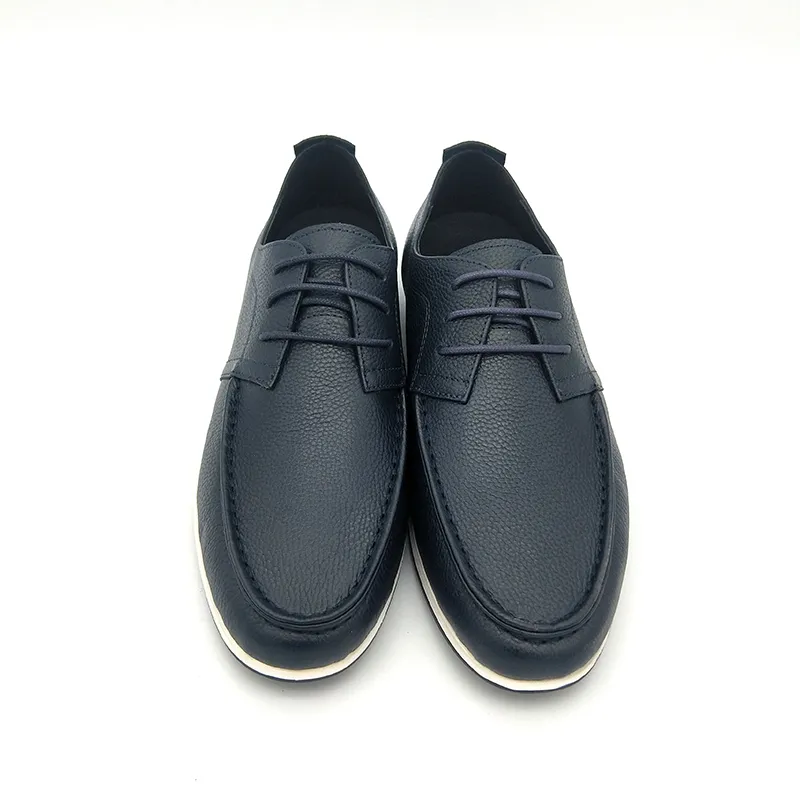 Men`s formal shoes with leather soft soles fashion casual strap for spring