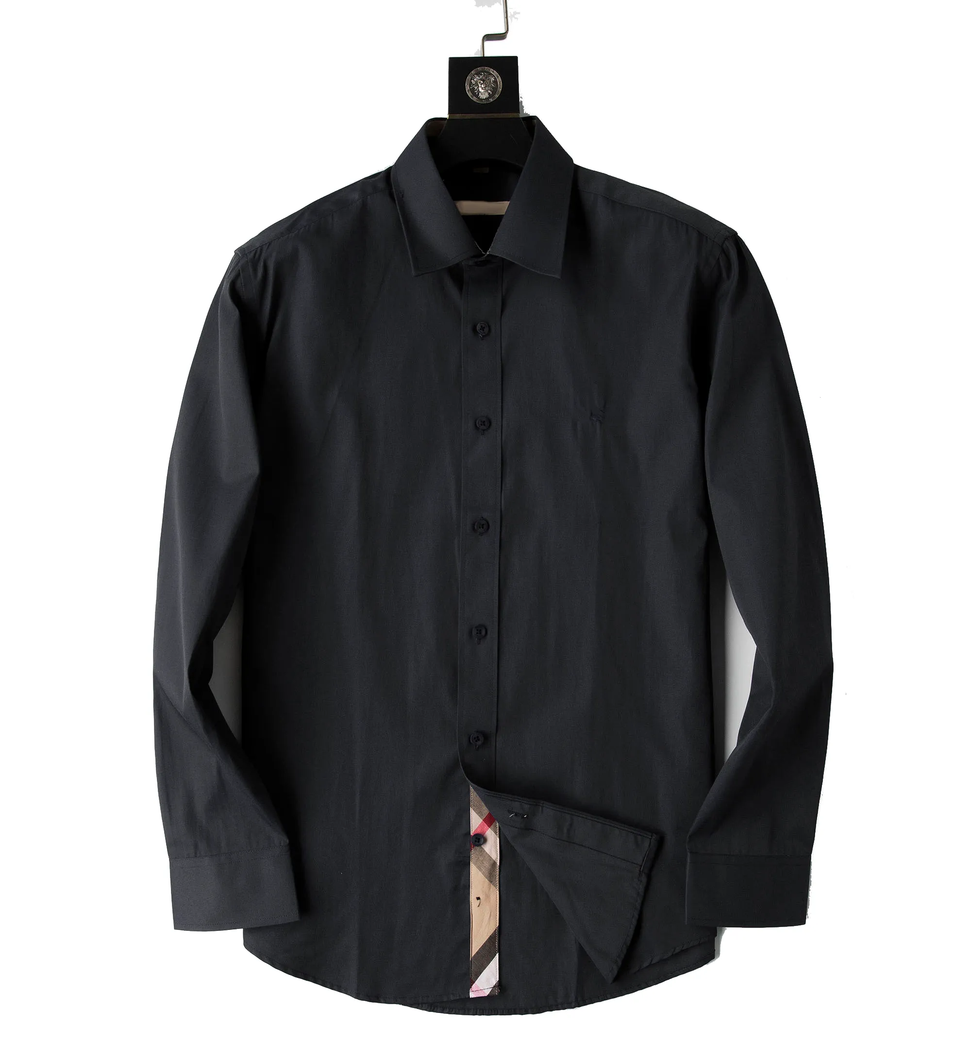 2021 Mens Shirt Luxurys Designers Mode Homme Casual Bussiness Shirtsa Classique Homme Robe Chemises Hommes À Manches Longues Marque Fashions Printemps M-3XL # 01