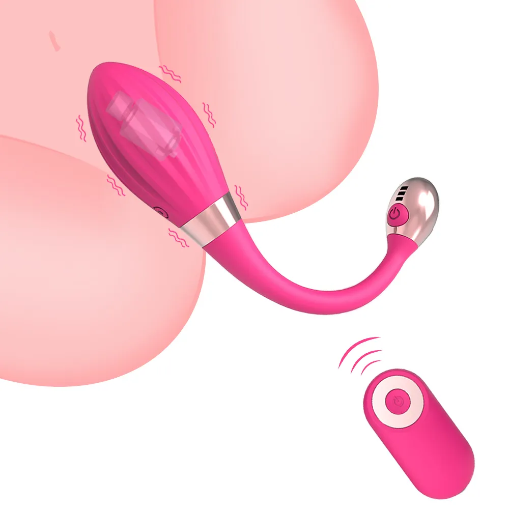 Masaż 10 częstotliwości wibrator Sex Shop Soft Silikonowa Kegel Ball G-Spot Boginal Stymulator Kobiet Masturbacja Narzędzie Sex Zabawki Dla Kobiety