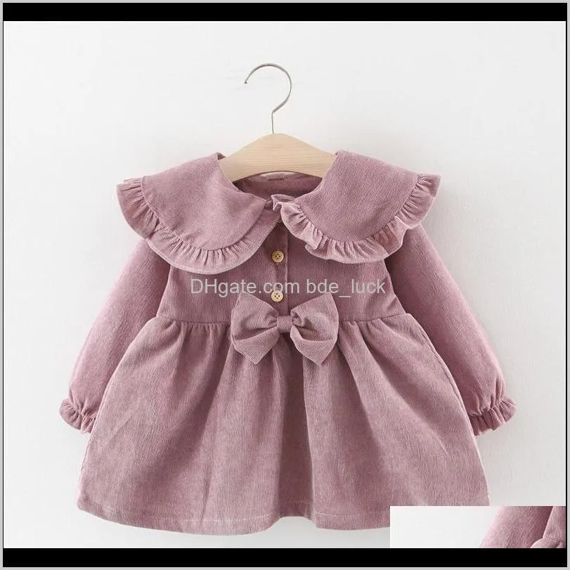 Children`s Clothing 0-1-2-3 Years Old Dress 2020 Spring New Girl Dress 8 Months Baby Korean Version Princess Female Baby