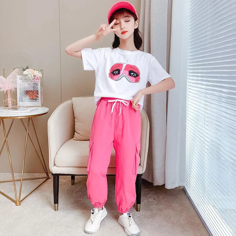 Pink outfits for teens sale