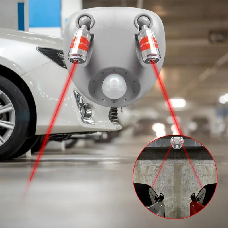 Auto achteraanzicht camera's parkeersensoren Dual Motion Laser Garage Assist Guide System 360-graden verstelbare sensorhulp bij AC-adapter