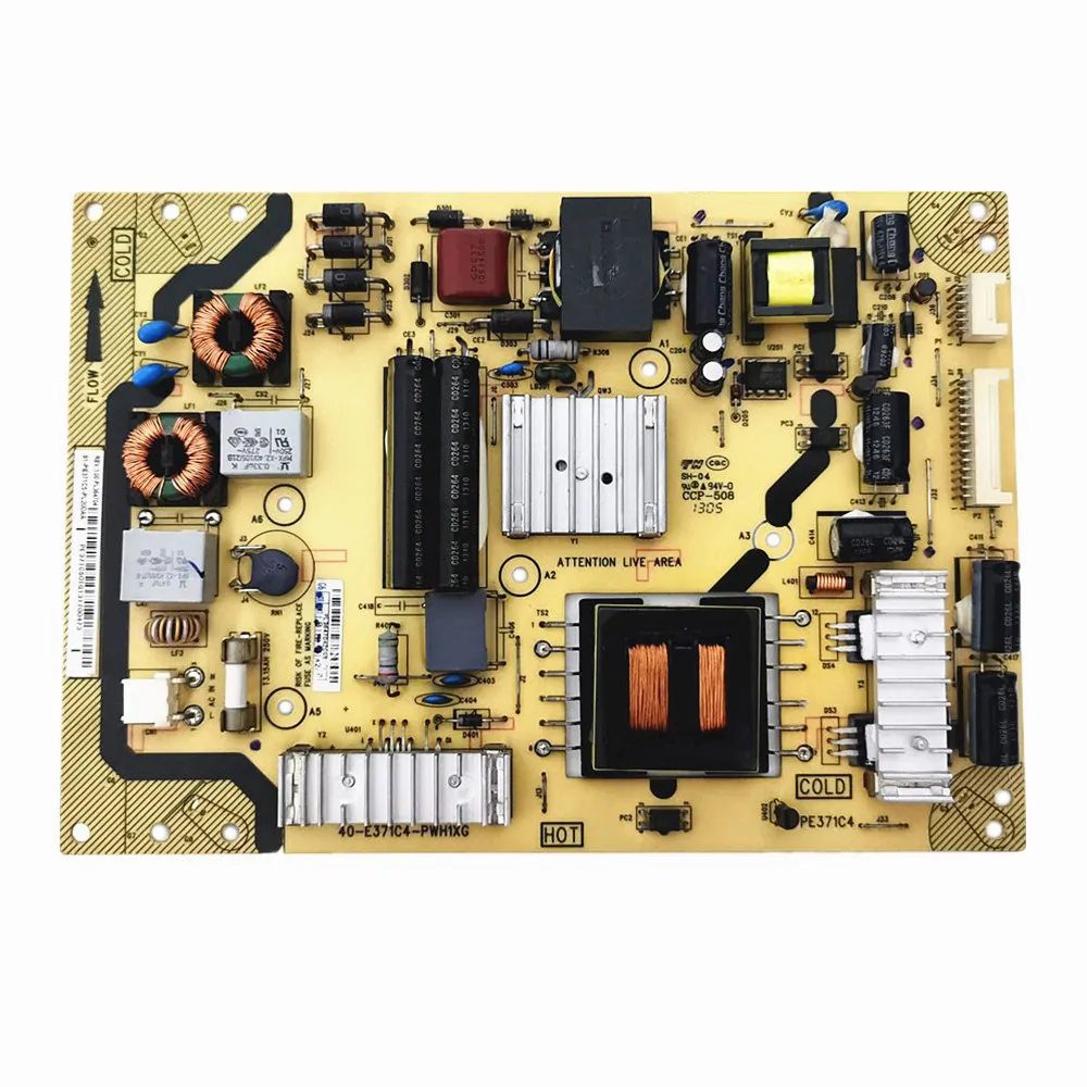 Oryginalny monitor LCD Zasilanie LED Płyta TV Jednostka PCB 40-E371C4-PWH1XG / PWG1XG 08-PE371C4-PW200AA dla TCL L33E4500A