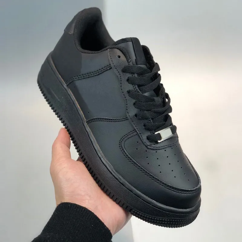 Air force one store nere uomo