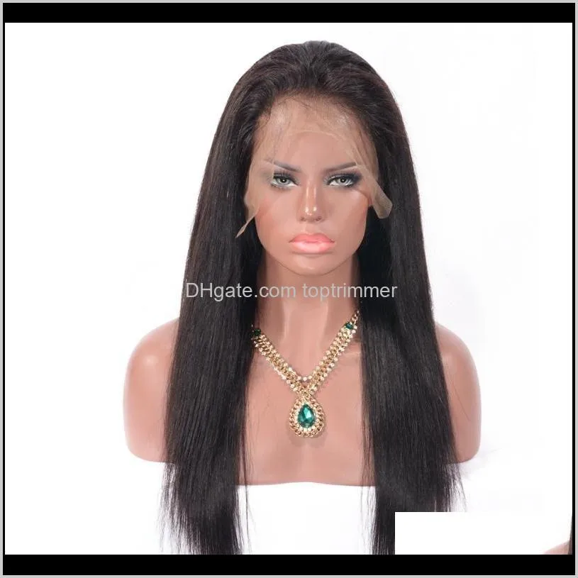 zhifan wholesale vietnamese hair silky straight full lace human wigs natural straight style hair for black women