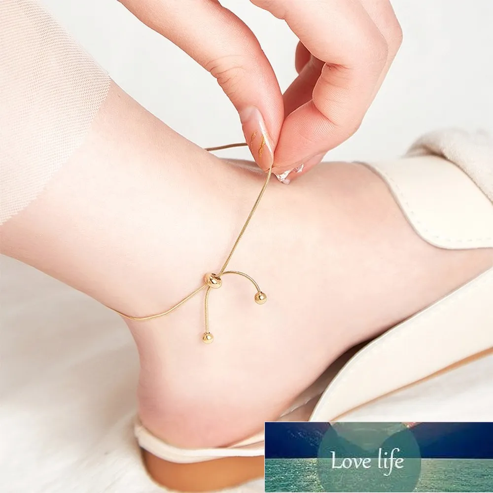 Ankle Bracelet Silver Multi Layer Women's Anklet Adjustable Chain Beach  Gift | eBay