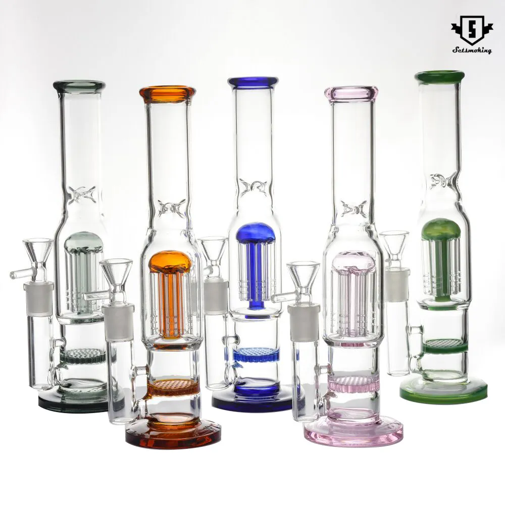 Smoking Accessories Glass water pipe Glass Banger Hanger Nail Bongs Dab Oil Rig Beaker Bong 1138