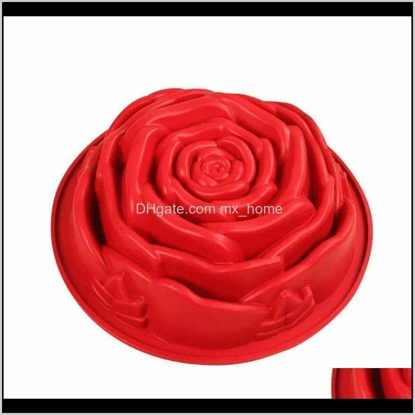 Inne świąteczne domowe ogrody 3d kremówki róża kwiat kształt formy pieczenia danie pieczkowe ciasteczka do ciasta ciasto dekorowanie
