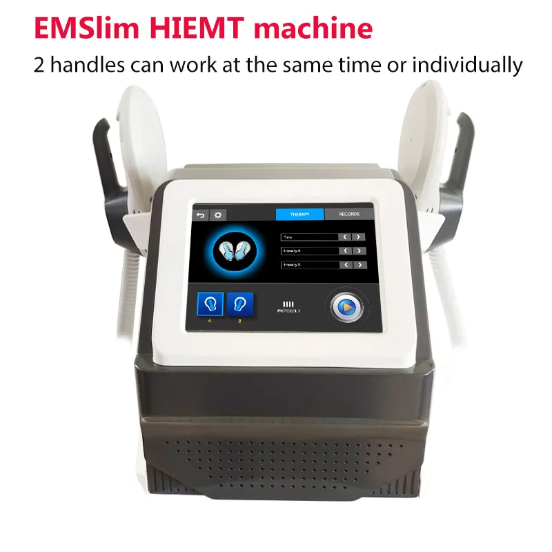 Nouveautés RF Emslim amincissant l'équipement Stimulateur musculaire Multifonction Tens Unité Dispositif de soulagement de la douleur Muscles Renforcer la thérapie Masseur Machine