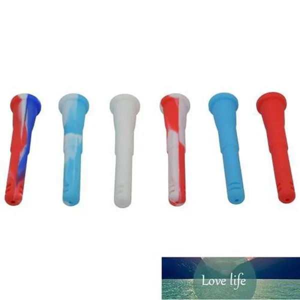 Downstem in silicone da 18 mm a 14 mm 4.0"-COLORI ASSORTITI Prezzo di fabbrica design esperto Qualità Ultimo stile Stato originale