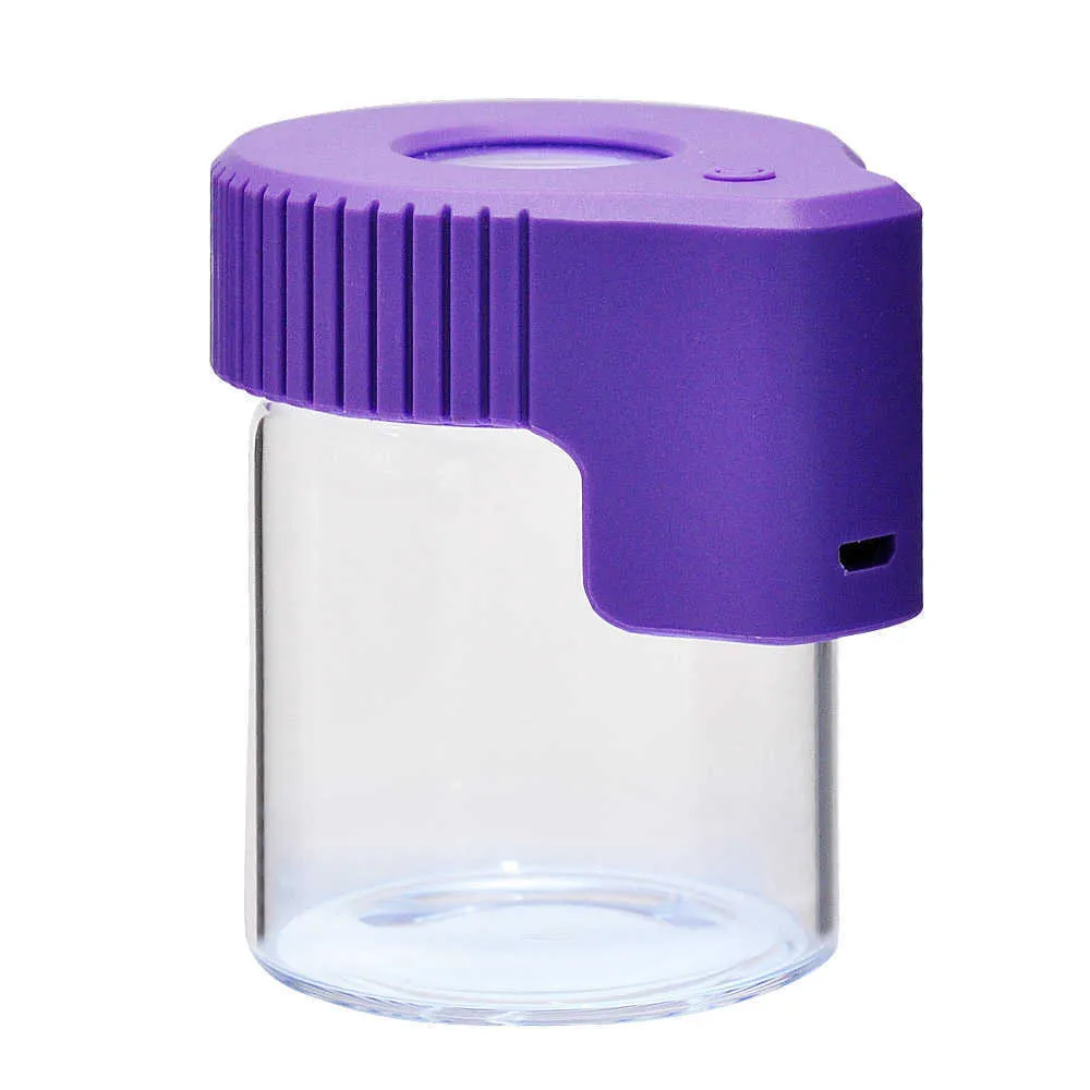 LED Illuminated Magnifying Stash Jar Glass Storage... From ...
