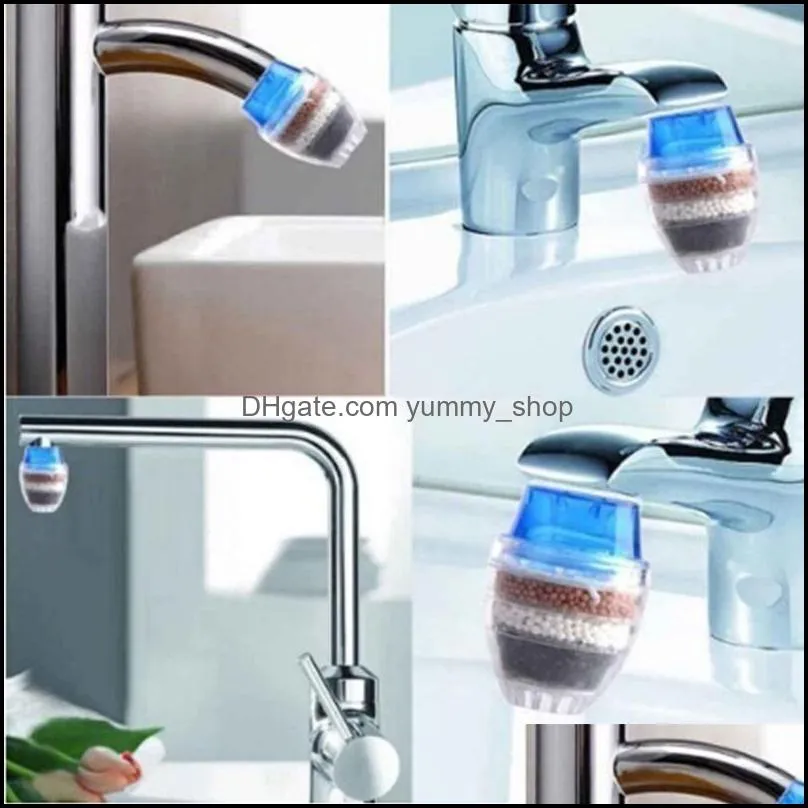 Household Kitchen Faucet Activated Carbon Water Purifier Home Cartridge Coconut Filter Purification