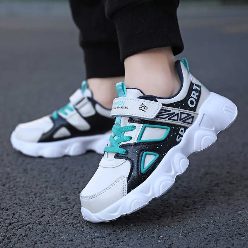 Chunky Leather Boys Sneakers For Boys And Girls Perfect For